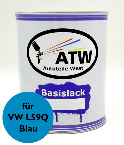 Autolack für VW L59Q Blau